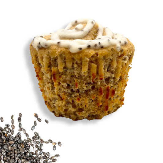 Muffin - poppy seeds - gluten Free - protein